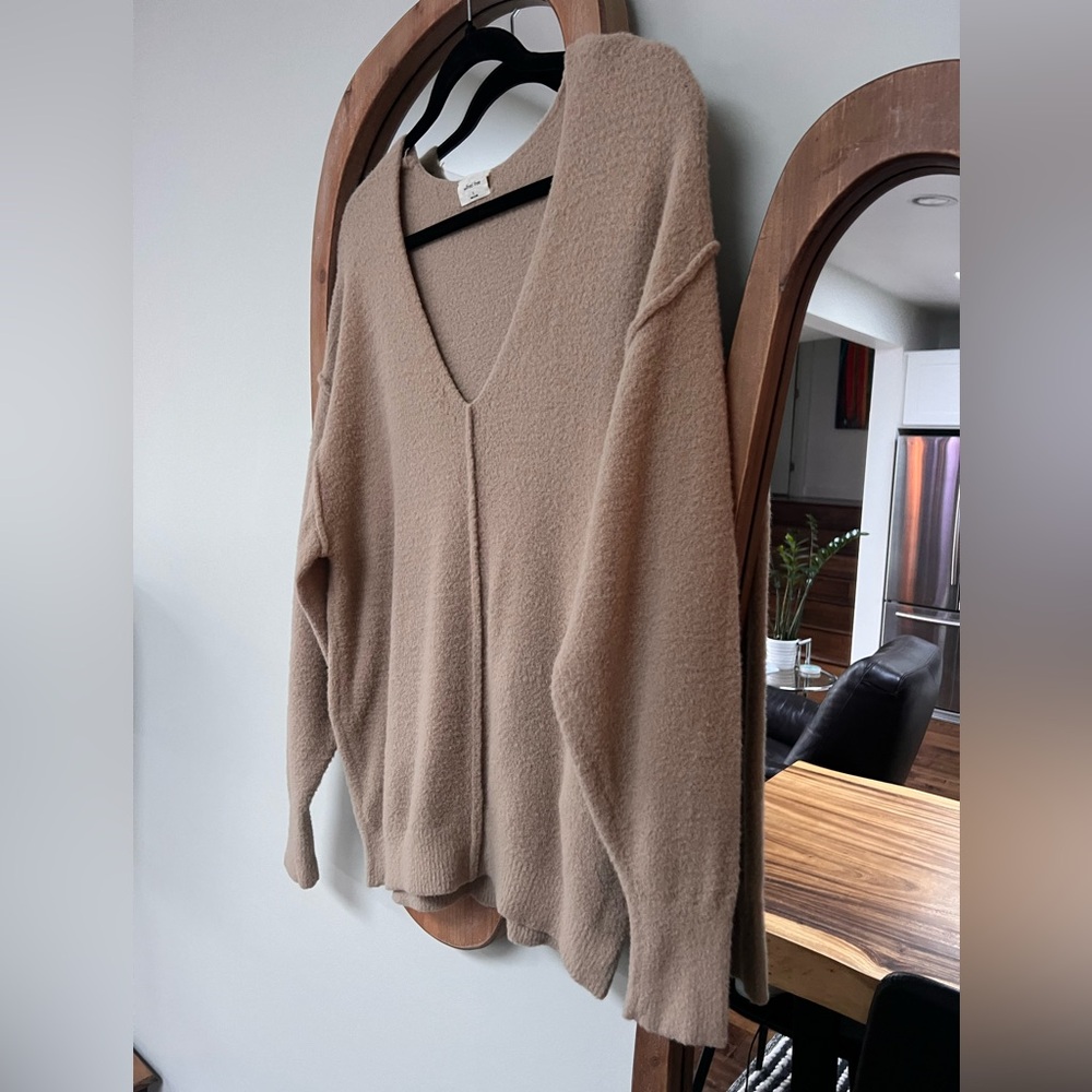 Wilfred Free V-Neck Teddy Sweater - Picture 5 of 10